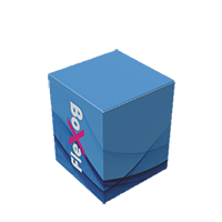 Æske top 1 klap, bund med lås