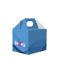 Dekorativ æske med håndtag