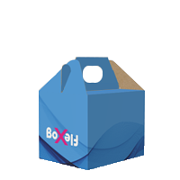 Dekorativ æske med håndtag