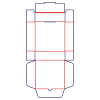 Pizza æske - rozkrój