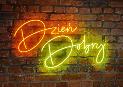 Neon LED uden CMYK-grafik